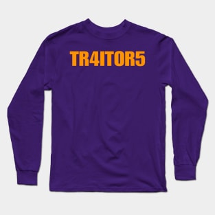 TR4ITOR5 - Back Long Sleeve T-Shirt